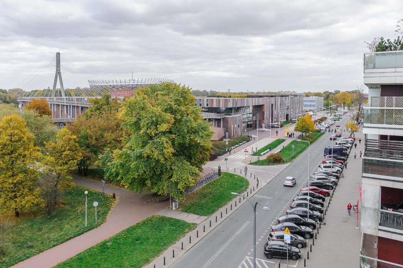 Lumina Apart With A Large Balcony Near Presidential Palace And River Varsovia Exterior foto